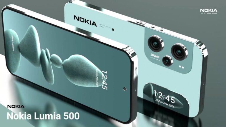 Nokia Lumia 500 5G: 400MP Camera Beast with a 6000mAh Powerhouse